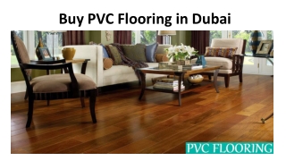 Buy PVC Flooring in Dubai