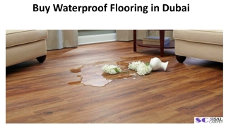 Buy Waterproof Flooring in Dubai