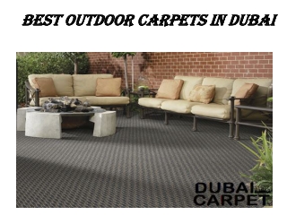 Best Outdoor Carpets in Dubai