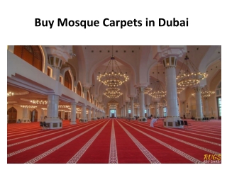 Buy Mosque Carpets in Dubai