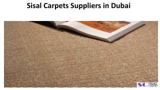 Sisal Carpets Suppliers in Dubai