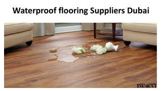 Waterproof flooring Suppliers Dubai