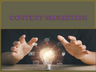 CONTENT MARKETING