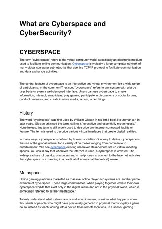Cyberspace - Driveittech