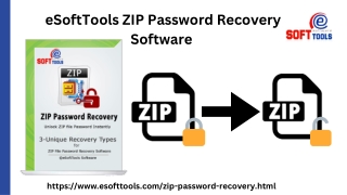 eSoftTools ZIP Password Recovery Software