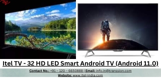 Itel TV - 32 HD LED Smart Android TV (Android 11.0)