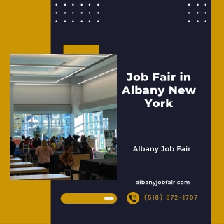 Job Fair in Albany New York