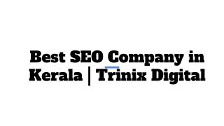 Best SEO Company in Kerala _ Trinix Digital