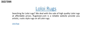 Loloi Rugs  Rugstown.com