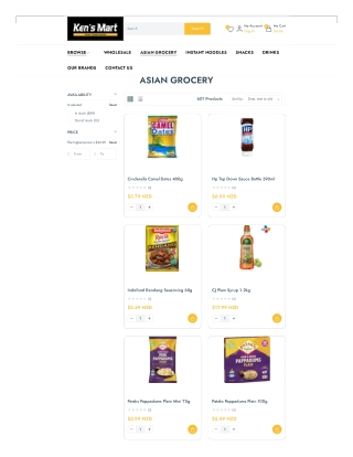 Asian Grocery Supermarket Online