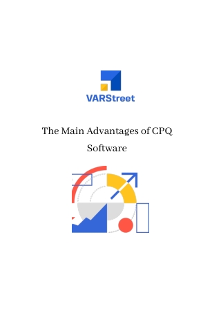 The Main Advantages of CPQ Software