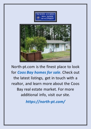Coos Bay Homes For Sale | North-pt.com
