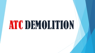 Demolition Company Apple Valley, CA