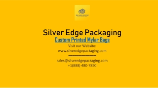 Custom Printed Mylar Bags