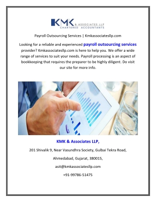 Payroll Outsourcing Services | Kmkassociatesllp.com