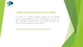 Graphics Design Development Service Online  Integrateditservice.com