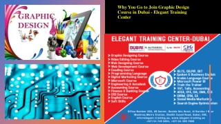 Why You Go to Join Graphic Design Course in Dubai - Elegant Training Center