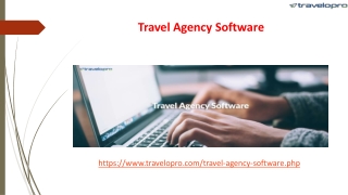 Travel Agency Software