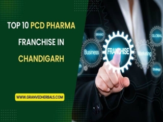 Top 10 PCD Pharma Franchise in Chandigarh  Granved Herbals