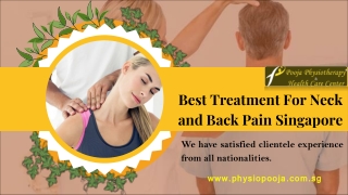 Best Treatment For Neck and Back Pain Singapore