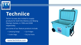 Buy Portable Car Fridges & Camping Swags | Techniice