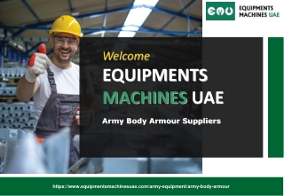 Army Body Armour Suppliers