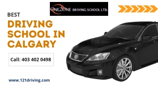 Best Driving School in Calgary