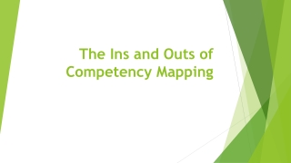 competency mapping scenario