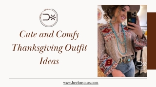 Cute and Comfy Thanksgiving Outfit Ideas