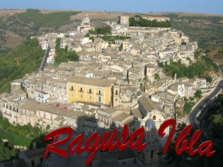 Sicilia Ragusa Ibla