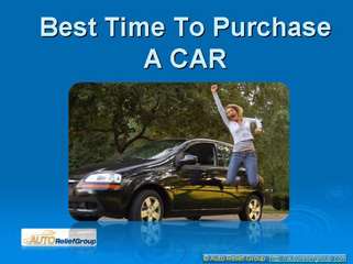 Best Time To Purchase A CAR
