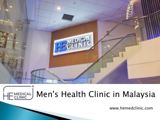 Men's health clinic in Malaysia