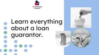 Learn everything about a loan Guarantor.