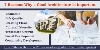 7 Reasons Why Good Architecture Design Is Important