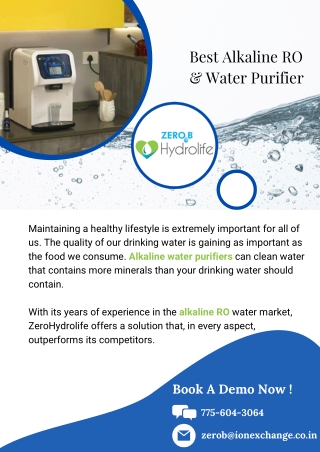 Best Alkaline RO & Water Purifier