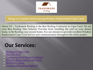 Replacement Windows Cape Coral