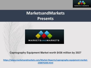 Capnography Equipment Market Demand, Growth, Opportunities and Key Player
