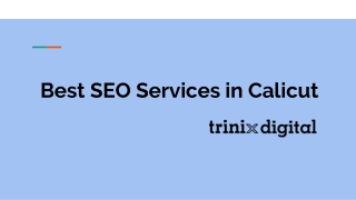 Best SEO Services in Calicut