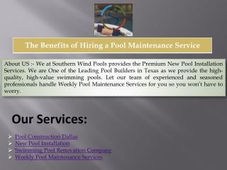 Pool Repair Service