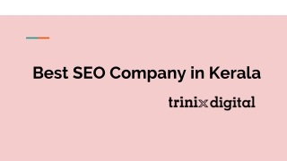 Best SEO Company in Kerala