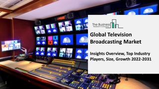 Television Broadcasting Market Competitive Strategies and Forecasts to 2031