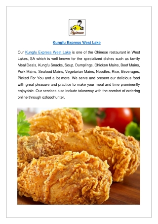 Up to 10% offer order now - Kungfu Express West Lakes