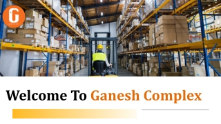 Warehouse for Sale in Kolkata - Ganesh Complex
