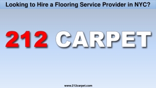 Looking to Hire a Flooring Service Provider in NYC