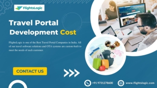 Travel Portal Development Cost