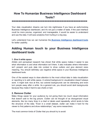 How To Humanize Business Intelligence Dashboard Tools_ (1)