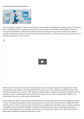 How Technology Is Changing How We Treat resume writing website