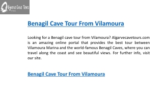 Benagil Cave Tour From Vilamoura   Algarvecavetours.com