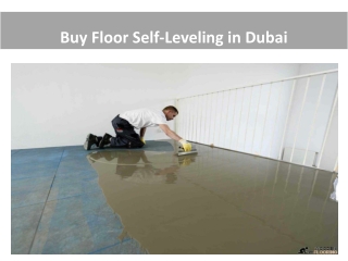 Woodenflooring.ae_Floor Self-Leveling
