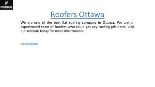 Roofers Ottawa  Wolfenburg.ca